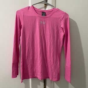 Under Armor Pink Long Sleeve Shirt